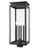 Nova Four Light Outdoor Post Mount Fixture in Black (224|5018PHBS-BK)