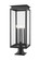Nova Four Light Outdoor Pier Mounted Fixture in Black (224|5018PHBR-533PM-BK)