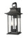 Tiberius Two Light Outdoor Wall Sconce in Black (224|5017M-BK)