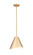 Aria One Light Pendant in Modern Gold (224|1952P12-MGLD)