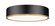 Bradley LED Flush Mount in Matte Black + Modern Gold (224|1018F20-MB-MGLD-LED)