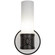 Chase One Light Wall Sconce in Deep Patina Bronze w/Polished Cased White (165|Z1978)