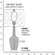 Emma One Light Table Lamp in Smokey Taupe Glazed Ceramic w/Polished Nickel (165|ST37)