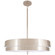 Elliott LED Pendant in Polished Nickel Painted White Interior (165|S918)