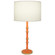 Kane One Light Table Lamp in Pumpkin w/Modern Brass (165|PM71)
