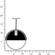 Mavisten Edition Copernica One Light Pendant in Pewter w/Black Painted (165|P602BLK)