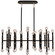 Kane 42 Light Pendant in Obsidian w/Modern Brass (165|OS77)