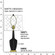 Small Emma One Light Accent Lamp in Matte Obsidian Glazed Ceramic w/Warm Brass (165|MOS36)