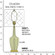Emma One Light Table Lamp in Celadon Glazed Ceramic w/Warm Brass (165|CL38)