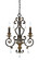 Marquette Three Light Chandelier in Heirloom (10|MQ5003HL)