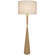 Hatteras One Light Floor Lamp in Natural Rope w/Modern Brass (165|478X)
