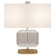 Jacqueline Two Light Accent Lamp in Modern Brass w/Clear Crystal (165|1197)