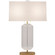 Jacqueline Two Light Table Lamp in Modern Brass w/Clear Crystal (165|1196)
