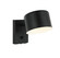 Clinton One Light Wall Sconce in Black (423|S16601BK)