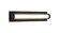 Athena One Light Wall Sconce in Matte Black (423|S08318MB)