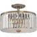 Mirage Three Light Semi-Flush Mount in Vintage Gold (10|MIR1715VG) Mirage Three Light Semi-Flush Mount in Vintage Gold (10|MIR1715VG)