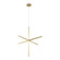Crosley Three Light Pendant in Brushed Gold (423|C38936BG)