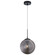 Maruna One Light Pendant in Matte Black + Smoked Glass (423|C31002MBSM)