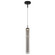 Bambu One Light Pendant in Matte Black + Smoked Glass (423|C30611MBSM)