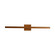 Vireo LED Vanity Light in Walnut (62|7365-35 WA)