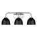 Zoey Three Light Vanity in Chrome (62|6956-BA3 CH-BLK)