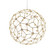 Spheris LED Pendant in Natural Brass (62|5462-24 NBS)