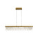 Lucerna LED Linear Pendant in Stainless Steel Gold (62|5461-LP48 SSG)