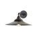 Croma One Light Wall Sconce in Matte Black (62|5096-OWL15 BLK-BLK)