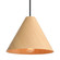Conique One Light Mini Pendant in Light Walnut (62|3988-10 LWA)