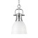 Duncan One Light Pendant in Chrome (62|3602-S CH-WHT)