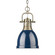 Duncan One Light Pendant in Aged Brass (62|3602-S AB-NVY)