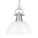 Duncan One Light Pendant in Pewter (62|3602-L PW-WHT)