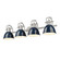 Duncan Four Light Vanity in Pewter (62|3602-BA4 PW-NVY)