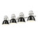 Duncan Four Light Vanity in Pewter (62|3602-BA4 PW-BK)