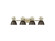 Duncan Four Light Vanity in Aged Brass (62|3602-BA4 AB-RBZ)