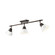 Duncan Three Light Semi-Flush Mount in Rubbed Bronze (62|3602-3SF RBZ-WHT)