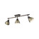 Duncan Three Light Semi-Flush Mount in Rubbed Bronze (62|3602-3SF RBZ-AB)