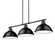 Duncan Three Light Linear Pendant in Rubbed Bronze (62|3602-3LP RBZ-BLK)