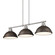Duncan Three Light Linear Pendant in Pewter (62|3602-3LP PW-RBZ)