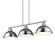 Duncan Three Light Linear Pendant in Pewter (62|3602-3LP PW-CH)