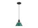 Orwell One Light Pendant in Matte Black (62|3306-S BLK-GN)