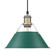 Orwell One Light Pendant in Aged Brass (62|3306-M AB-GN)