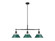 Orwell Three Light Linear Pendant in Matte Black (62|3306-LP BLK-GN)