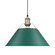 Orwell One Light Pendant in Aged Brass (62|3306-L AB-GN)