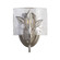 Calla One Light Wall Sconce in Peruvian Silver (62|3160-1W PS-HWG)