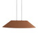 Faroe LED Pendant in Coffee (62|3133-P30 CO-BK)