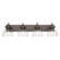 Hines Four Light Vanity in Rubbed Bronze (62|3118-BA4 RBZ-SD)
