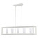 Smyth Five Light Linear Pendant in Natural White (62|2073-LP NWT-CLR)