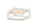 Smyth Two Light Flush Mount in Natural White (62|2073-FM NWT)