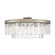 Ciara Nine Light Semi-Flush Mount in Peruvian Silver (62|1768-9SF PS-HWG)